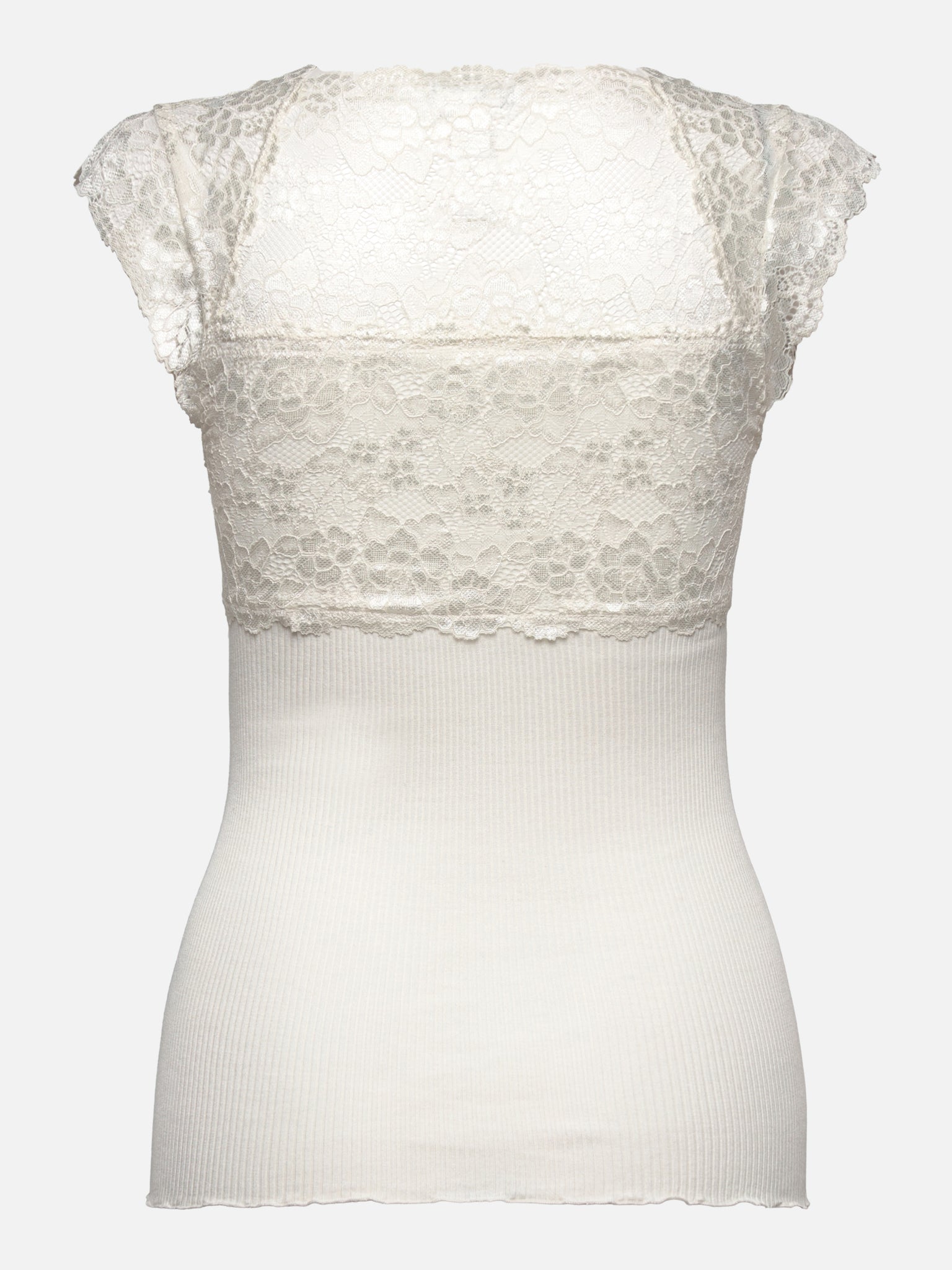 Silk top flower lace