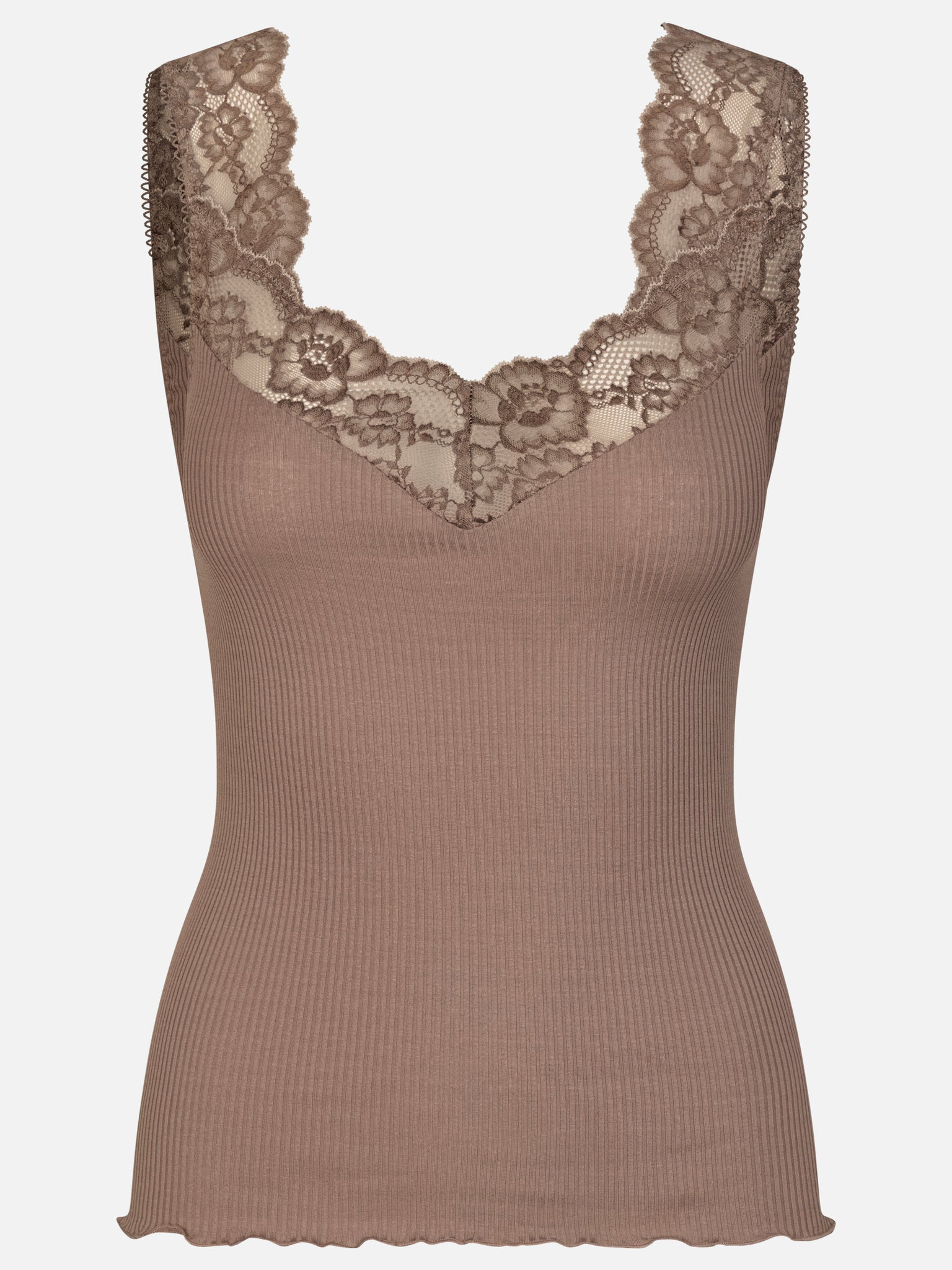 Top with lace