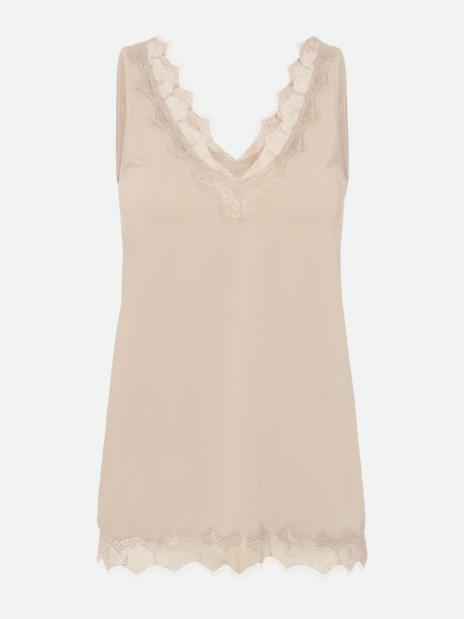 V-neck lace top