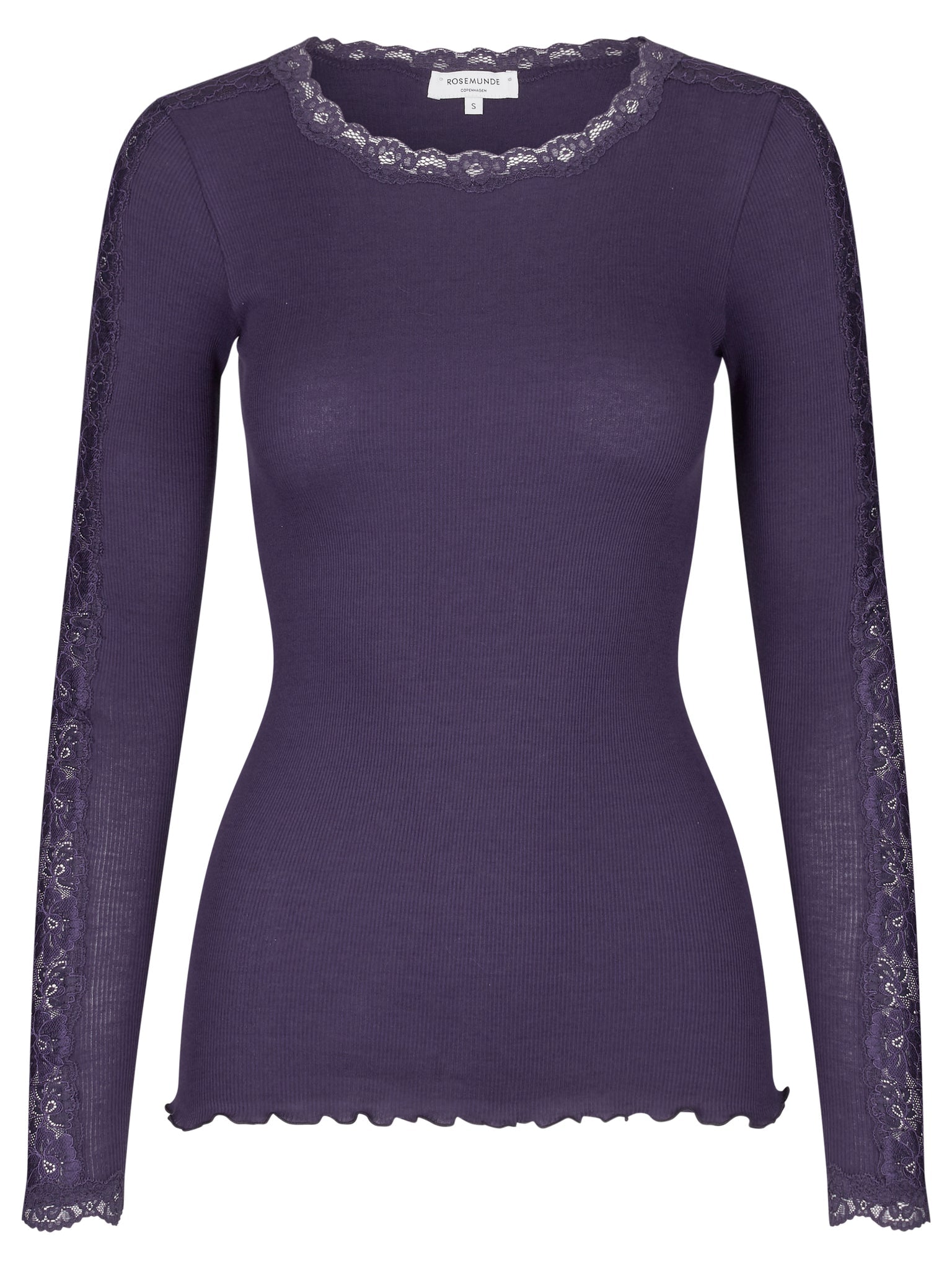Long sleeved lace blouse