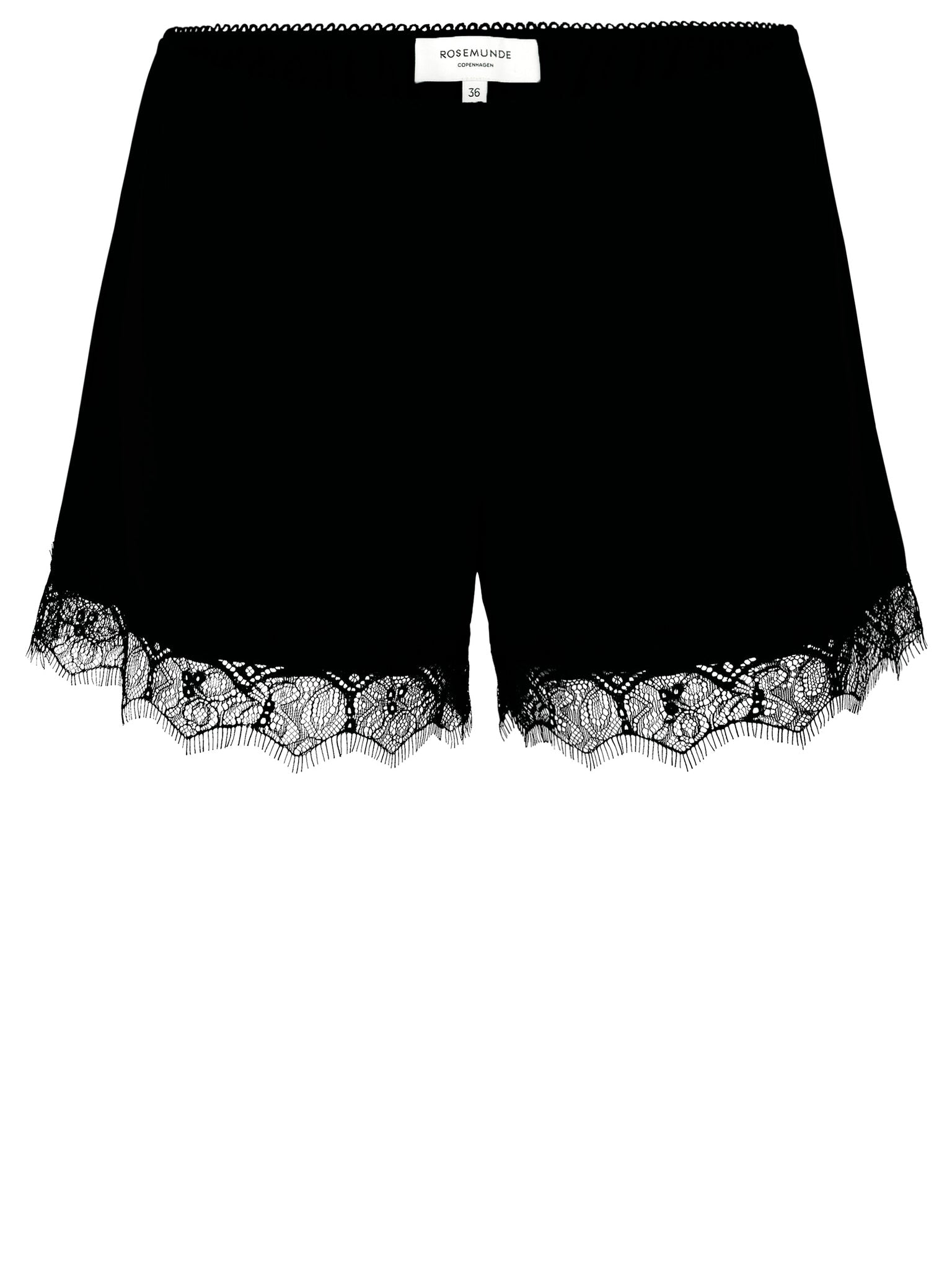 Shorts with lace